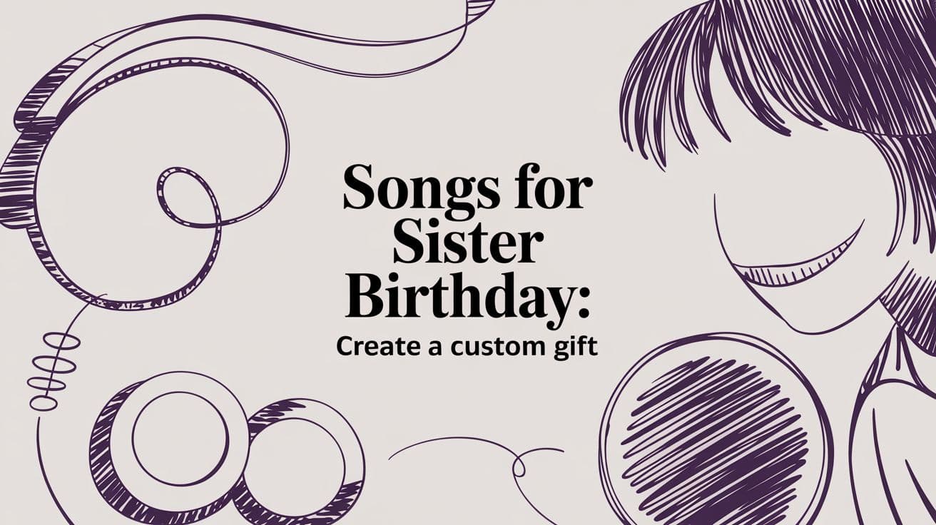 Songs For Sister Birthday: Create A Custom Gift