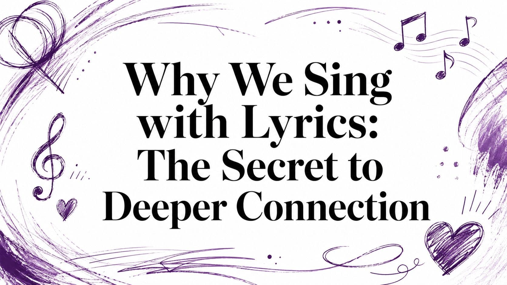 Why We Sing with Lyrics: The Secret to Deeper Connection