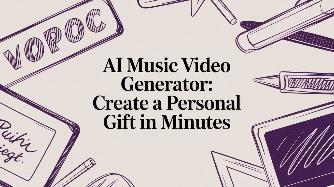AI Music Video Generator: Create a Personal Gift in Minutes