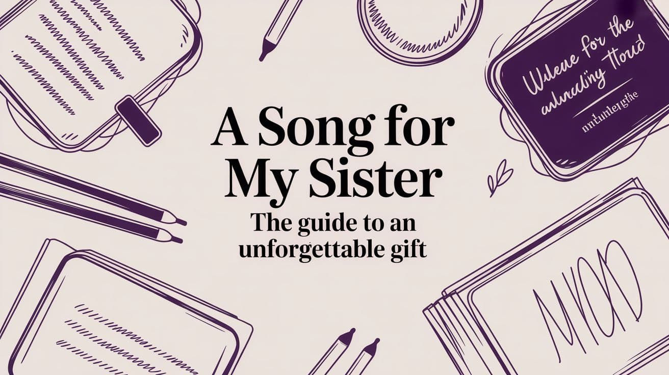 A Song for My Sister: The Guide to a Truly Unforgettable Gift